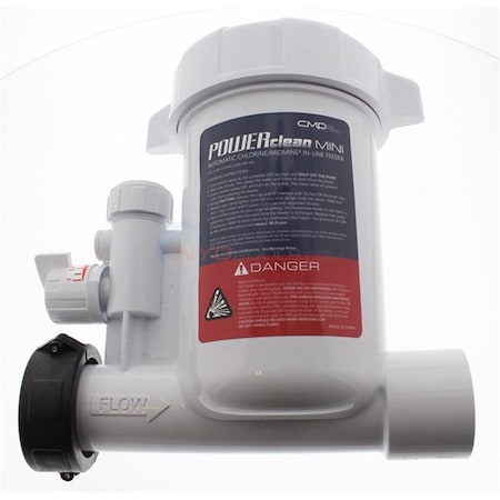Custom Molded Products 9.5 x 8.75 in. Powerclean Mini In-line Chlorinator CMP25280200000